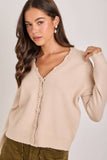 Essential Lace Trimmed Cardi
