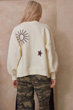 Celestial Embroidered Cardigan
