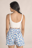 In Bloom Floral Cotton Shorts