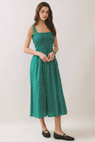 Polka Dot Midi Dress