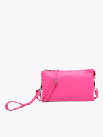 Classic Riley 3 Compartment Crossbody/Wristlet