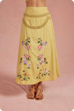 Embroidered Floral Set