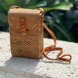 Ata Vine Cell Phone Crossbody Bag
