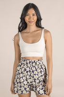 In Bloom Floral Cotton Shorts