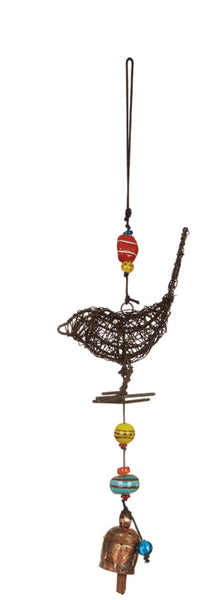 Tail Up Wire Bird