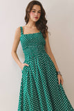 Polka Dot Midi Dress