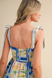 Nautical Map Dress