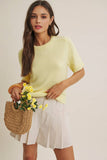 The Essential Sweater (Lemon, Mint, Olive, Deep Sapphire)