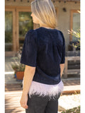 Guinevere Jacquard Top