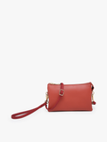 Classic Riley 3 Compartment Crossbody/Wristlet