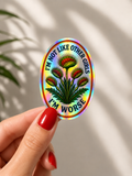 Not Like Other Girls Sticker, Venus Fly Trap