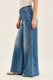 Judy Blue HW LIZA Multi Inseam Palazzo MD Classic Fade