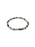 Gemma II Handmade Semiprecious 4mm Gemstone Stretch Bracelet