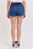 High Rise Short with Split Dolphin Hem