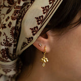 Raincloud Huggie Hoop Earrings