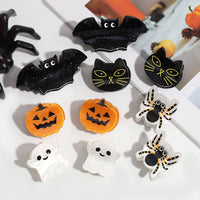Mini Pumpkin Claw Clip