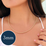 Jane Adjustable 14K Gold Filled Classic Gold Beaded Necklace