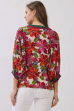 Alanis Mixed Floral Blouse