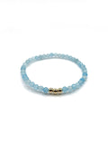 Gemma II Handmade Semiprecious 4mm Gemstone Stretch Bracelet