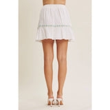 Gingham Bow Mini Skirt