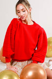 Jingle Jingle Holiday Sweater (Red, Ivory, Hunter)