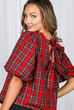 Holly Jolly Bow Blouse