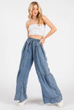 Penny Palazzo Chambray Pants