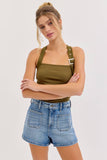 High Rise Sailor Shorts
