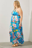 Cecilia Satin Plus Size Dress