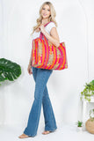 Tiger Handmade Reversible Tote Bag