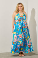 Cecilia Satin Plus Size Dress