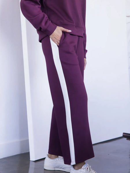 Fall 2025 Pierre Scuba Modal Racing Stripe Trouser