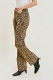 HW Kimberly Leopard Classic Straight Leg