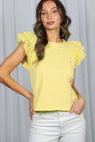 Kayla 100%Cotton Top (Five Colors!)