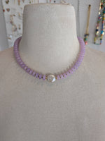 Dew Drop Mother of Pearl Beaded Necklace
