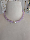Dew Drop Mother of Pearl Beaded Necklace