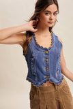 Jessie Scallop Vest