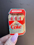 Diet Coke Fridge Cigs Sticker - Matte Vinyl