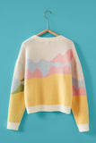 Landscape Knit Cardigan