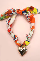 Handmade Scarf Charm Necklaces