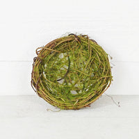 Twiggy Bird Nest w/ Moss