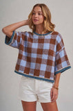 Gingham Maizie Sweater