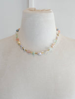 Jill Colorful Beaded Eclectic Necklace