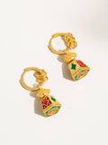 Isabel 18K Gold Bohemian Bell Tower Earring