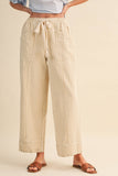 Striped Drawstring Pant
