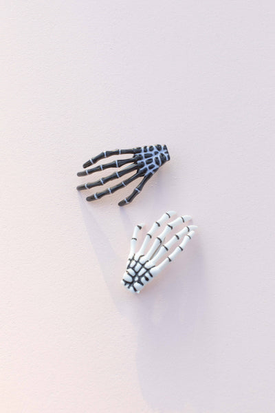 Halloween Skeleton Hand Clip Hair Claw