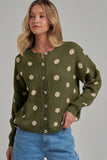 Glynda Polka Dot Cardi