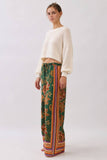 Sally Printed Wide Leg Pants