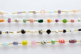 Jill Colorful Beaded Clasp Bracelets- Mariposa