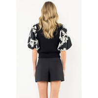 Embroidered Mirah Top